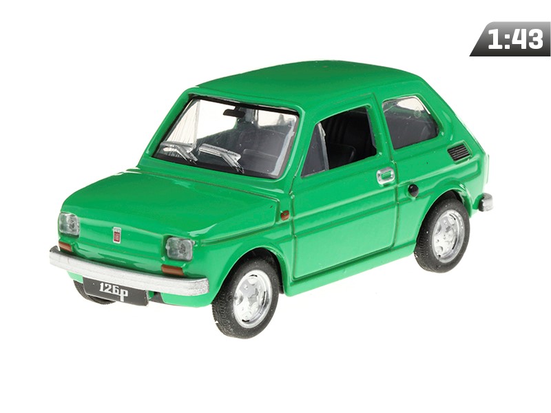 Modèle 1:43, FIAT 126P PRL, vert