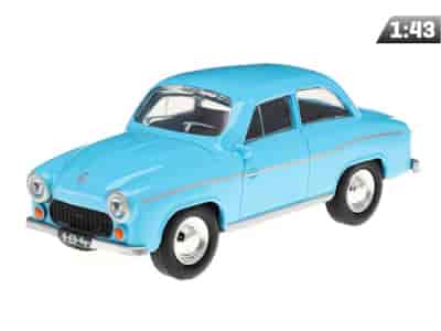 Model 1:43, SYRENA 104 PRL, błękitny