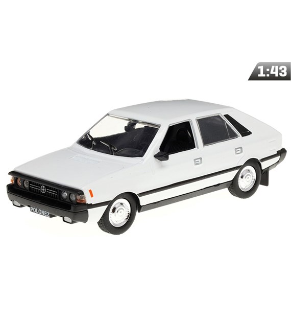 Modell 1:43, FSO POLONEZ PRL, weiß
