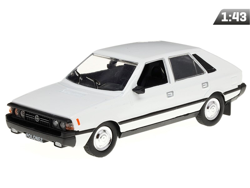 Modèle 1:43, FSO POLONEZ PRL, blanc