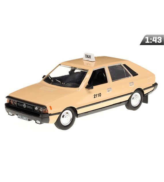 Modell 1:43, FSO POLONEZ TAXI PRL, beige