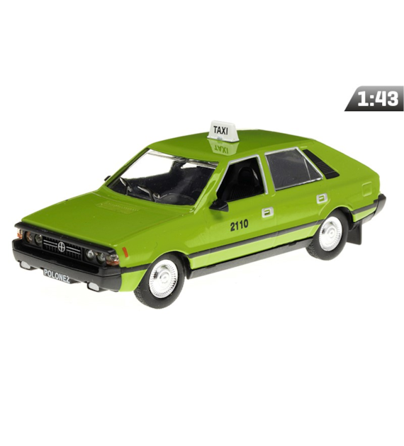 Model 1:43, FSO POLONEZ TAXI PRL, zielony