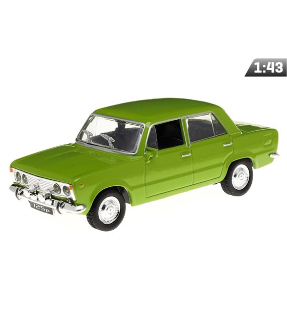 Modèle 1:43, FIAT 125P PRL, vert