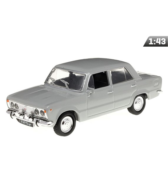 Modell 1:43, FIAT 125P PRL, grau