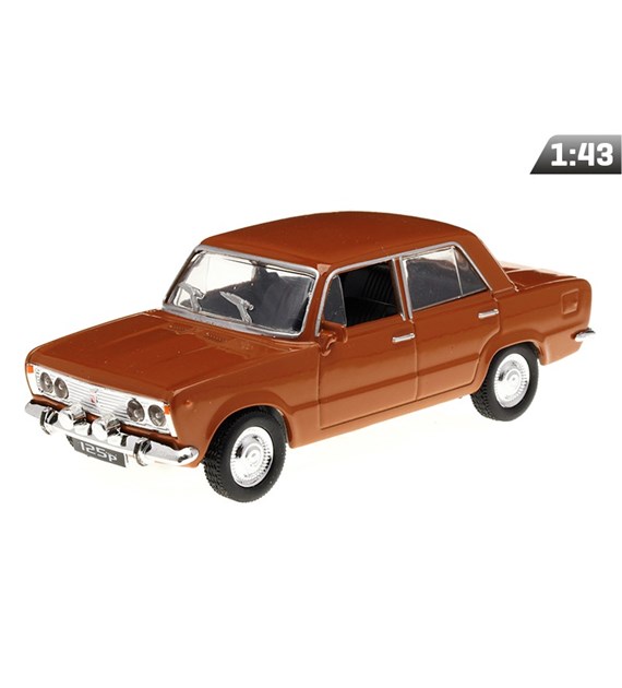 Model 1:43, FIAT 125P PRL, brown