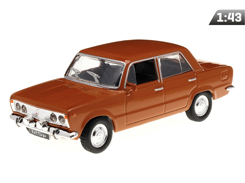 Modèle 1:43, FIAT 125P PRL, marron