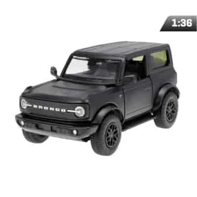 Modèle 1:36 RMZ Ford Bronco Badlands 2023, noir mat
