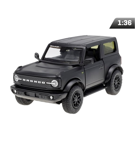 Model 1:36 RMZ Ford Bronco Badlands 2023, czarny matowy