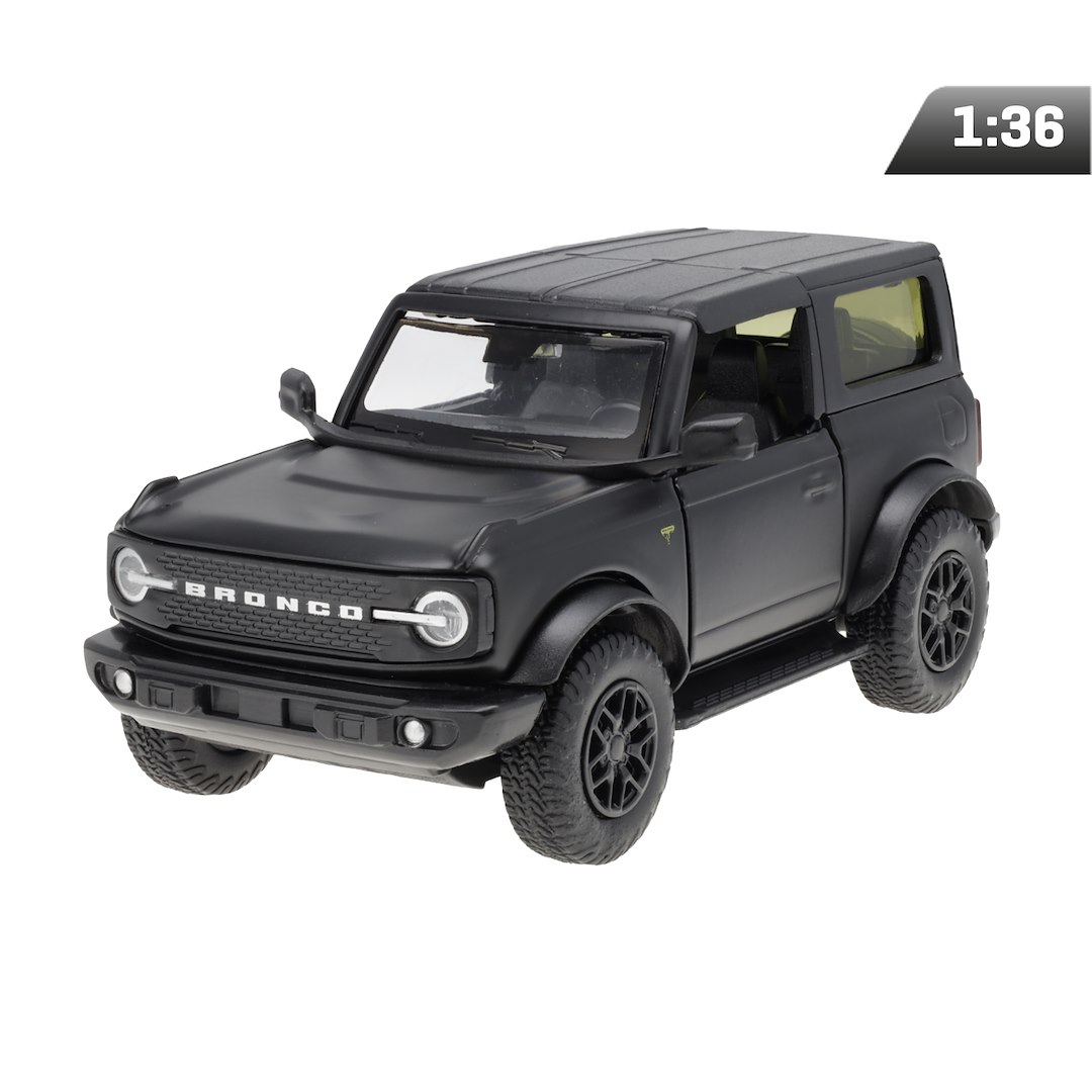 Model 1:36 RMZ Ford Bronco Badlands 2023, czarny matowy