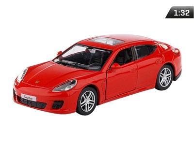 Model 1:43, RMZ Porsche Panamera Turbo, red