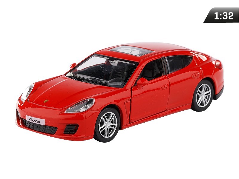 Model 1:43, RMZ Porsche Panamera Turbo, red