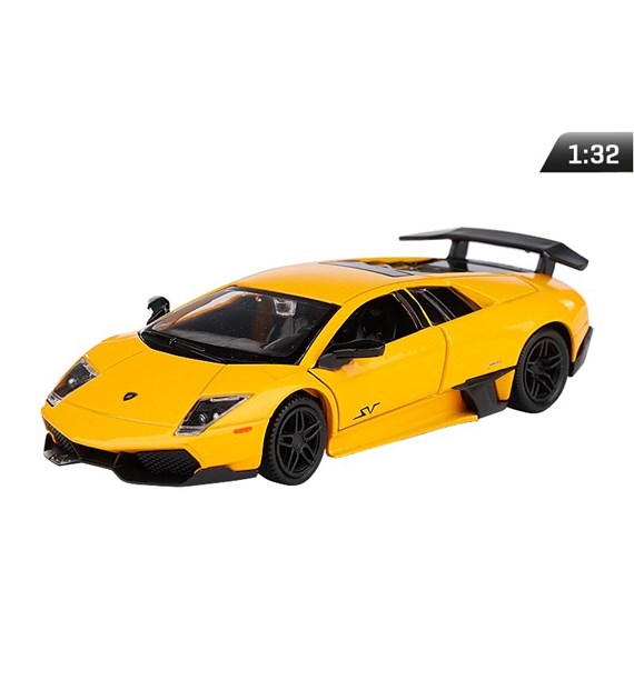 Modèle 1:32, RMZ Lamborghini Murcielago LP670-4 SV, jaune