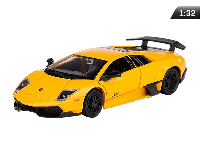 Model 1:32, RMZ Lamborghini Murcielago LP670-4 SV, yellow