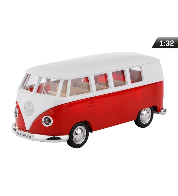 Model 1:32, RMZ VW T1 Transporter, red white
