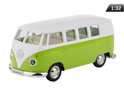 Model 1:32, RMZ VW T1 Transporter, green and white