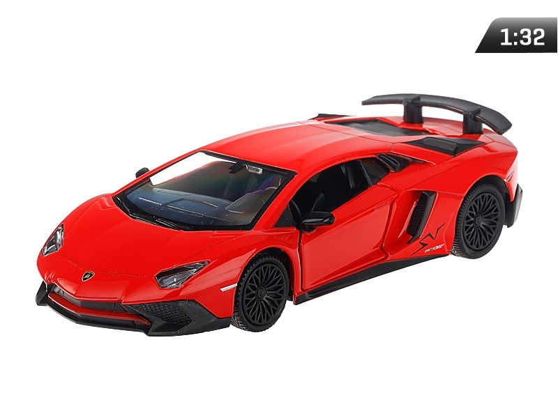 Modèle 1:32, RMZ Lamborghini Aventador LP750-4 SV, rouge