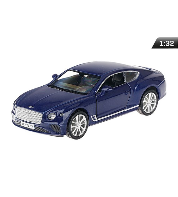 Modèle 1:32, RMZ Bentley Continental GT, bleu marine