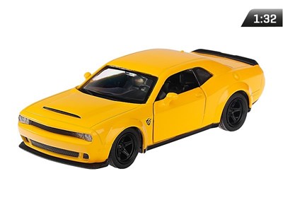 Model 1:32, RMZ Dodge Challenger SRT, yellow