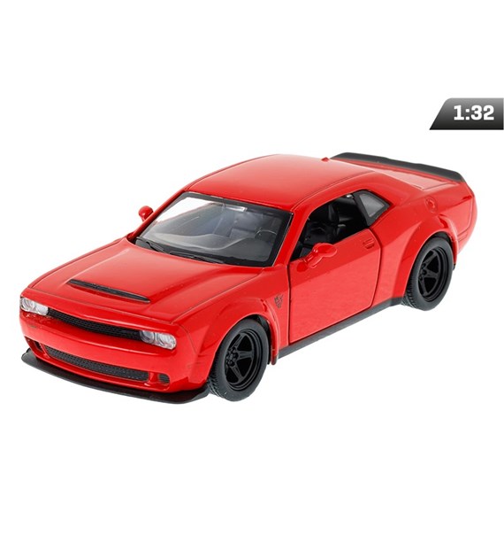 Model 1:32, RMZ Dodge Challenger SRT, red