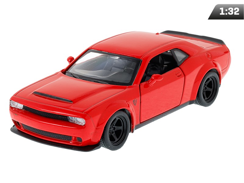 Modèle 1:32, RMZ Dodge Challenger SRT, rouge