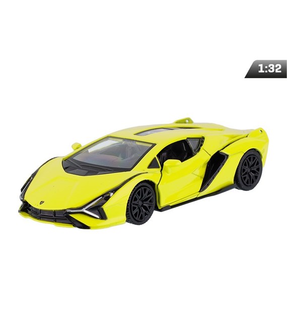 Modell 1:32, RMZ Lamborghini Sian, Aquamarin