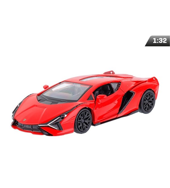 Modell 1:32, RMZ Lamborghini Sian, rot