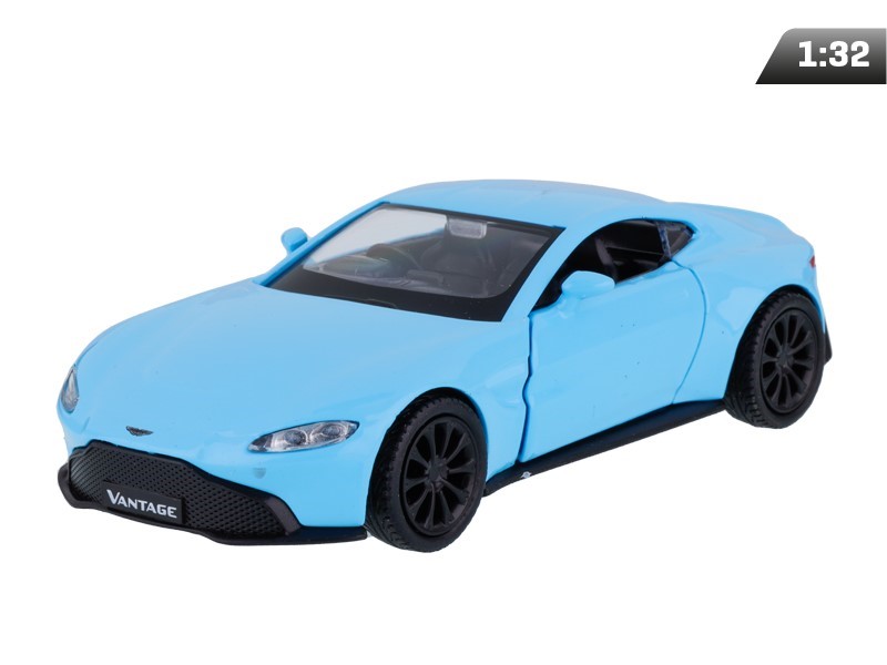 Modèle 1:32, RMZ Aston Martin Vantage (2018), bleu