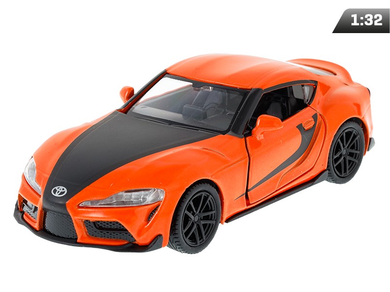 Modèle 1:32, RMZ Toyota Supra 2020 Édition spéciale, orange