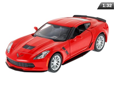 Model 1:32, RMZ Chevrolet Corvette, Grand Sport, red