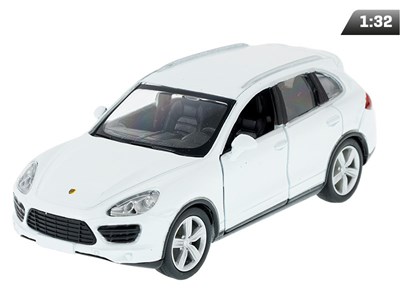 Modèle 1:32, RMZ Porsche Cayenne, blanc