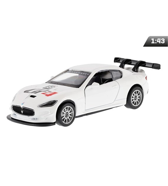 Model 1:43, Maserati GranTurismo MC GT4, biały