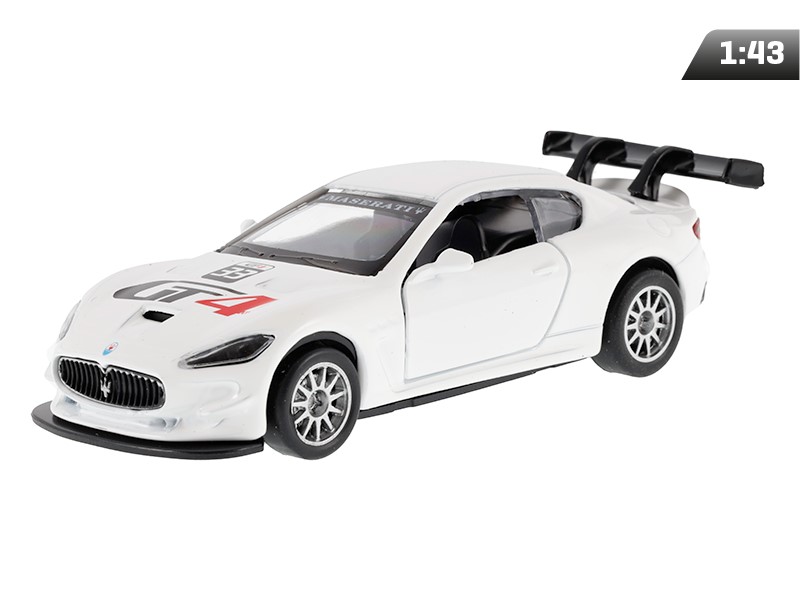 Modèle 1:43 Maserati GranTurismo MC GT4, blanc