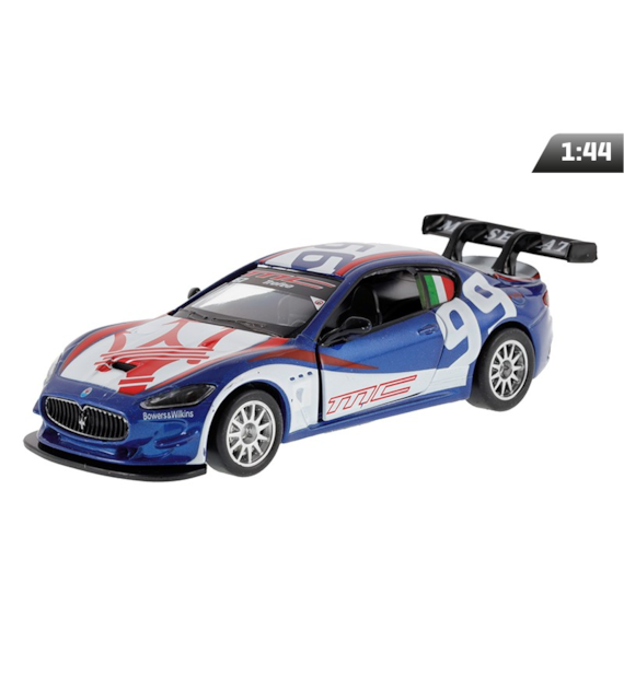 Model 1:43 Maserati GranTurismo MC GT4, blue and white