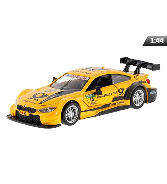 Model 1:44 BMW M4 DTM, yellow