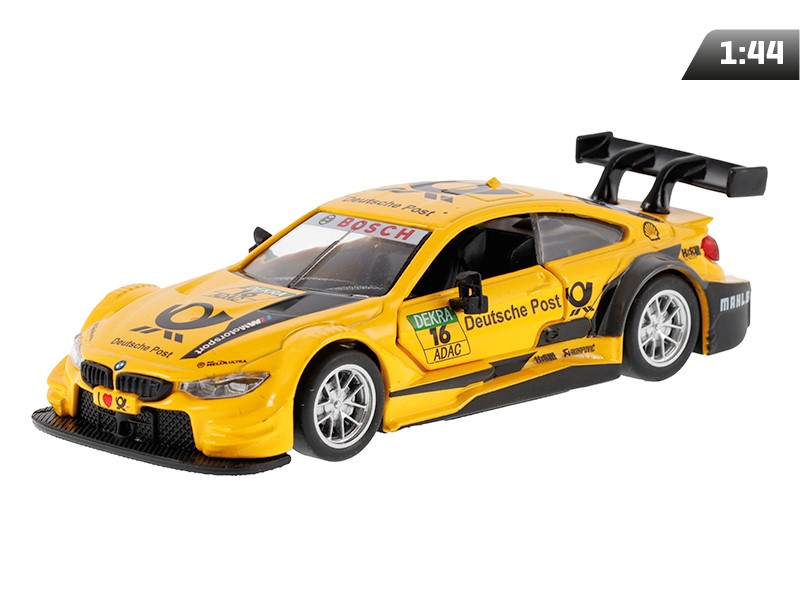 Modèle 1:44 BMW M4 DTM, jaune