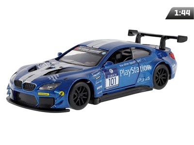 Modèle 1:44 BMW M6 GT3, bleu