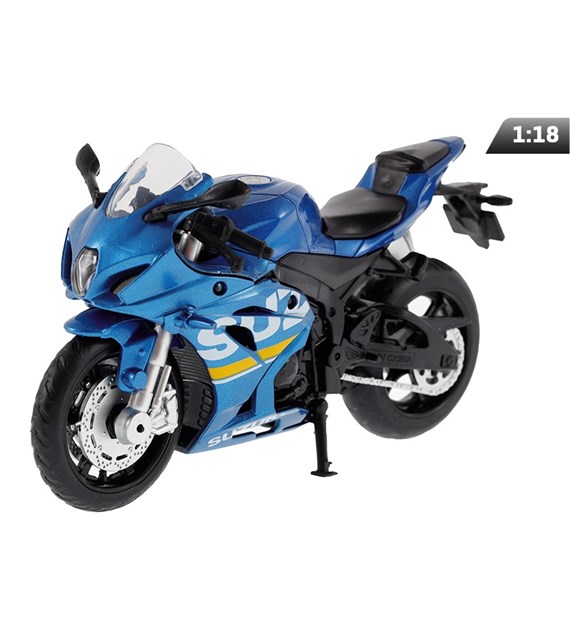 Modell 1:18 Suzuki GSX-R1000, blau