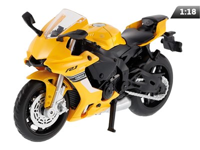 Modèle 1:18 YAMAHA YZF-R1, jaune