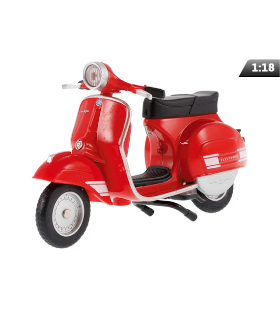 Model 1:18, 1976 Vespa 200 Rally, czerwony