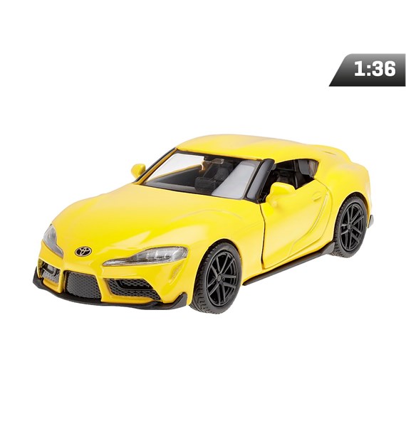 Modèle 1:36 RMZ Toyota Supra, jaune