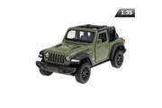 Model 1:35 RMZ Jeep Wrangler Rubicon 2021 Convertible, zielony