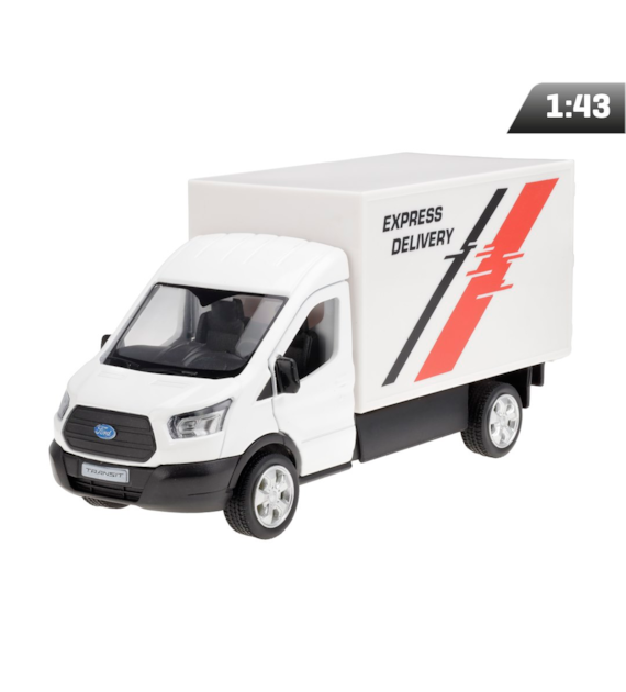 Model 1:43 RMZ Ford Transit Chassis Cab 2018, white