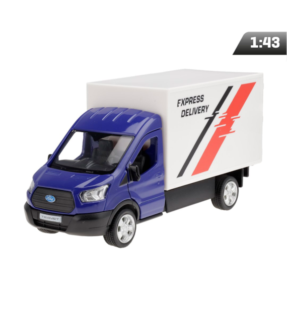 Model 1:43 RMZ Ford Transit Chassis Cab 2018, blue