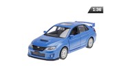 Model 1:36 RMZ Subaru WRX STI 2010, niebieski