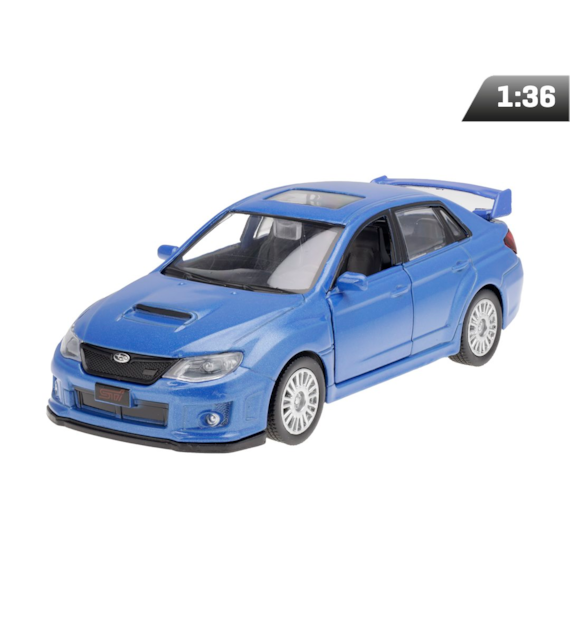 Model 1:36 RMZ Subaru WRX STI 2010, blue