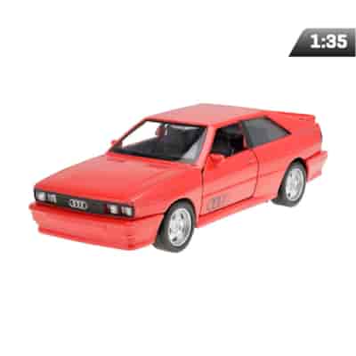 Modèle 1:35 RMZ Audi Quattro Coupe (1980-1991), rouge