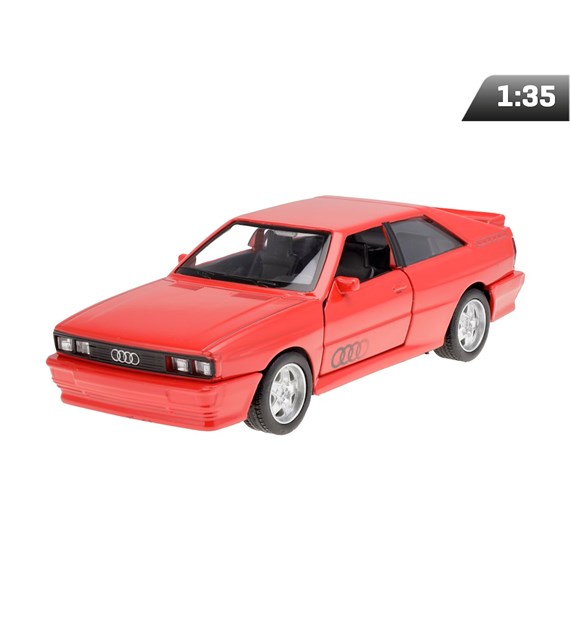 Modèle 1:35 RMZ Audi Quattro Coupe (1980-1991), rouge
