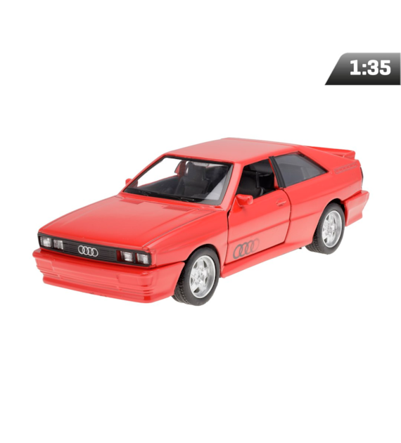 Modèle 1:35 RMZ Audi Quattro Coupe (1980-1991), rouge