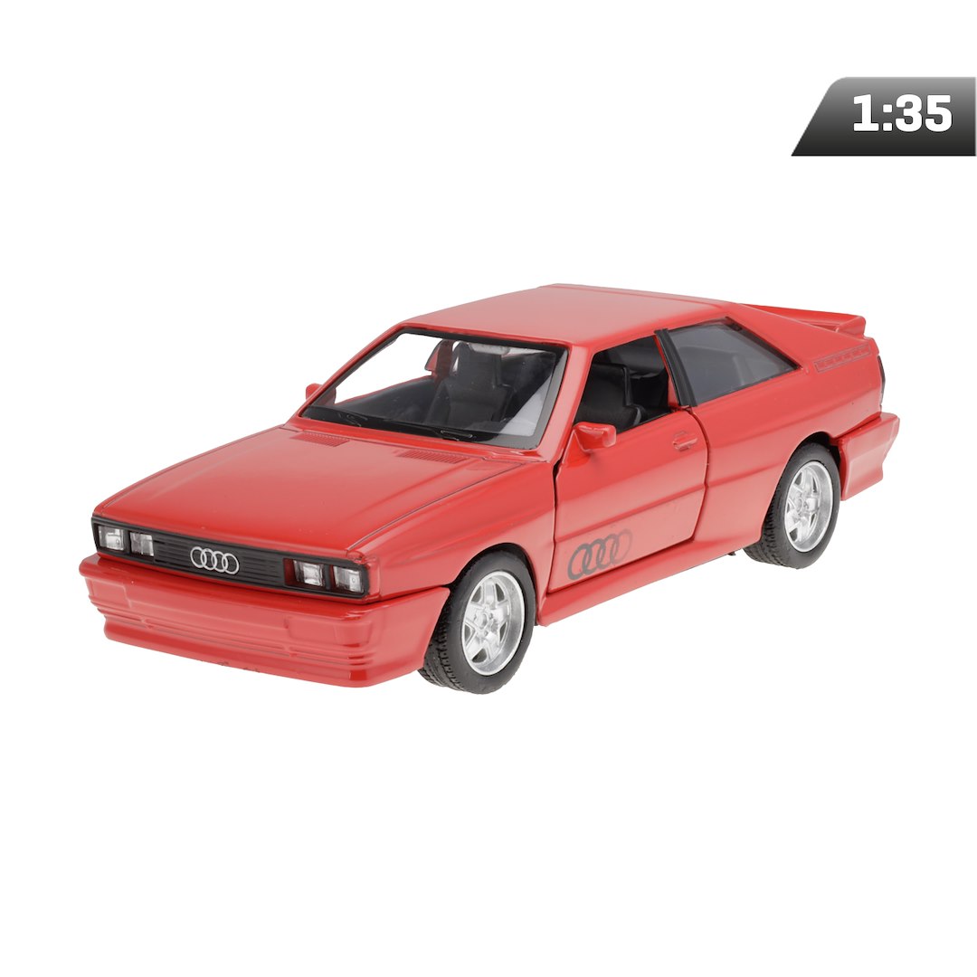 Model 1:35 RMZ Audi Quattro Coupe (1980-1991), czerwony