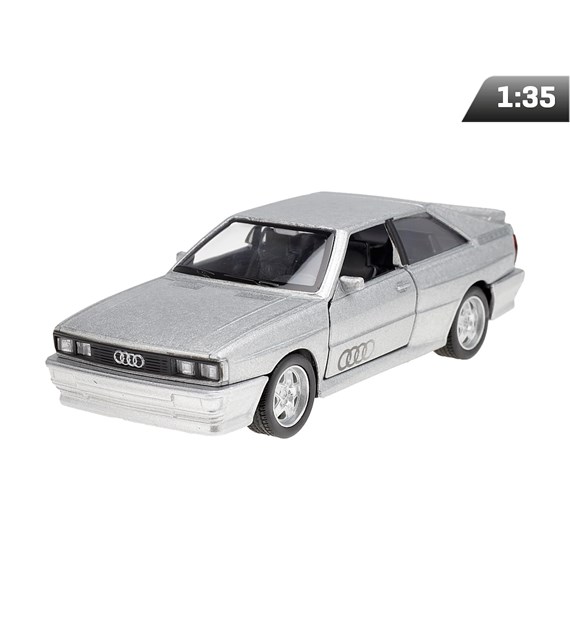 Modèle 1:35 RMZ Audi Quattro Coupe (1980-1991), argenté
